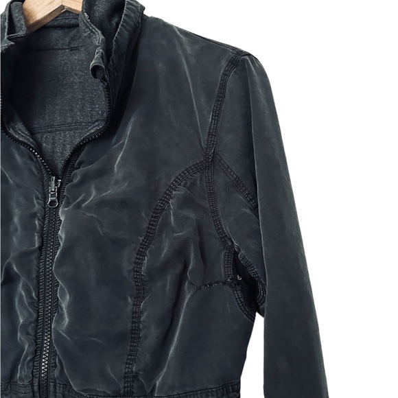 Lululemon Inner Peace Reversible Athletic Jacket Size 6 Gray - Picture 10 of 13